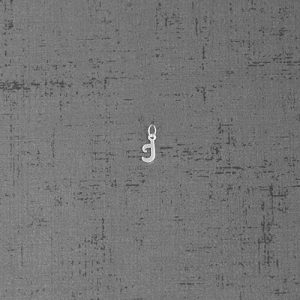 آویز حروف نقره PN-J، فروشگاه نقره اسپینل