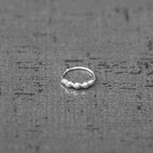 پیرسینگ بینی نقره PR1006