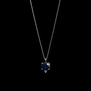 گردنبند نقره و یاقوت